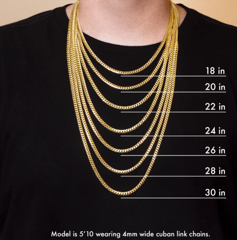 4mm Solid Miami Cuban Link
