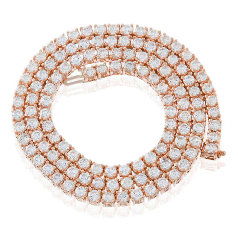 Rose Gold Diamond Necklace