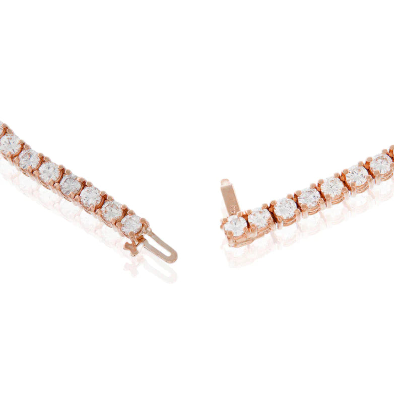 Rose Gold Diamond Necklace
