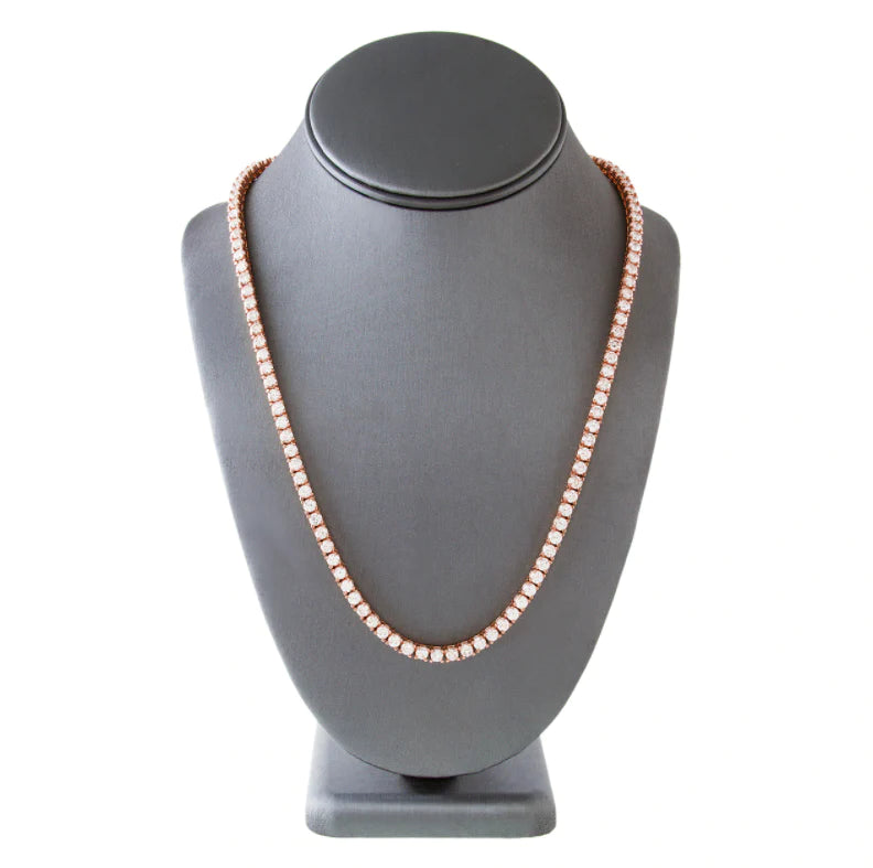 Rose Gold Diamond Necklace