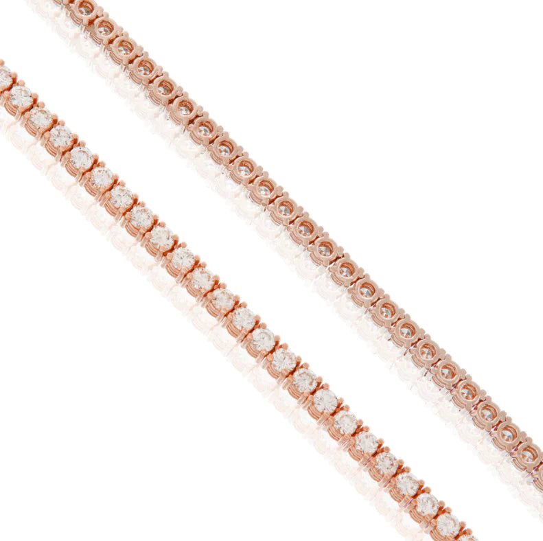 Rose Gold Diamond Necklace